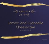 Lemon and Granadilla Cheesecake