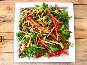 Super simple vegan summer salads